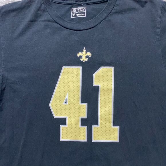 Fanatics Alvin Kamara Black N.O.Saints T-Shirt - Picture 2 of 4